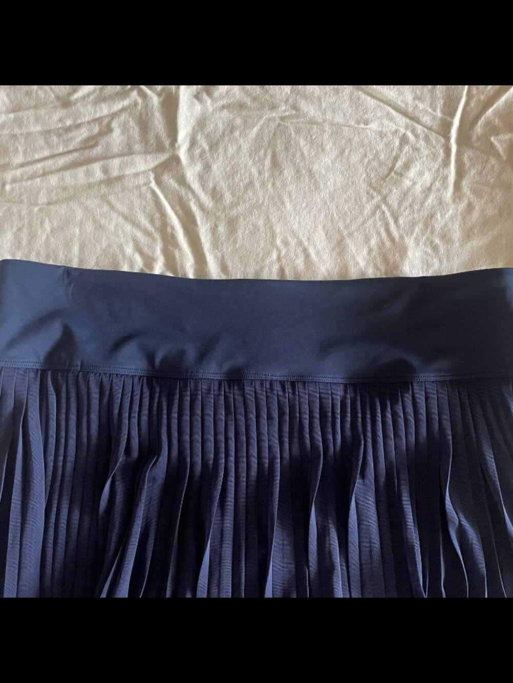 ACEGOLFS XL Navy Pleated Athletic Skirt - Picture 7 of 7